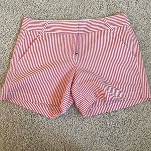 J. Crew Factory Seersucker City Fit Shorts 6